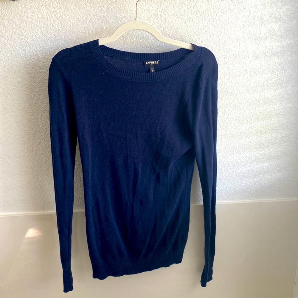 Express Sweater in Navy